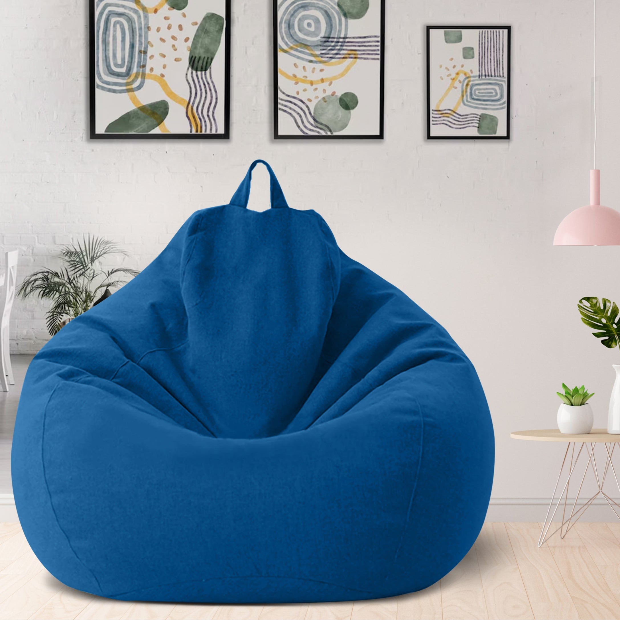 Norvo | Luxuriöser Lin Bean Bag – Ergonomischer & Stilvoller Komfort Sitzmöbel