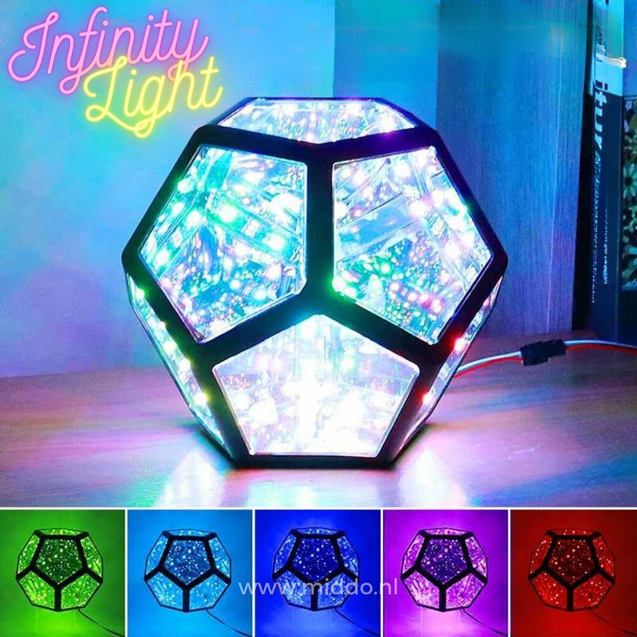LichtSphere 3er Set | Entdecke faszinierende Lichtillusionen für jeden Raum