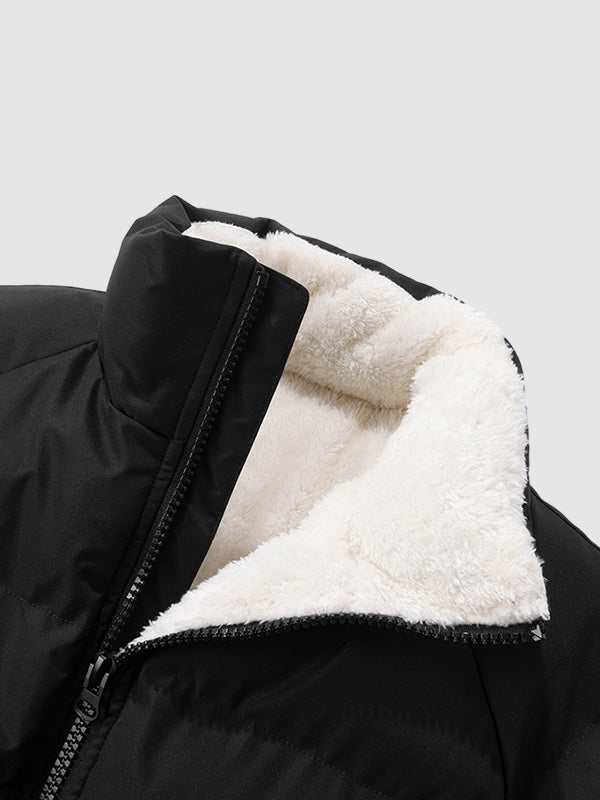 Herren Gefütterte Pufferjacke mit Warm & Leicht | Heidi-Mode