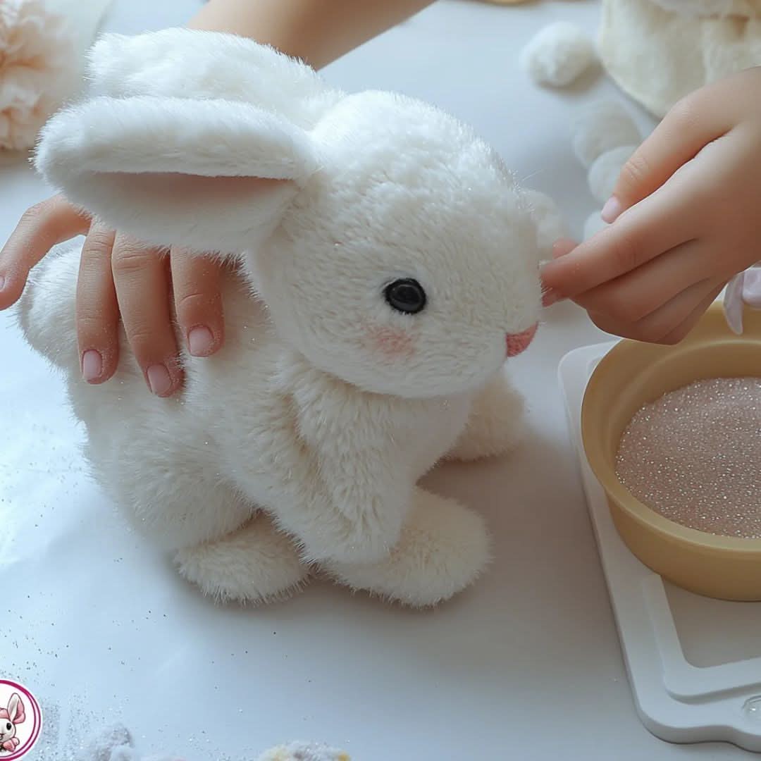 HOPPILOOM – Interaktiver Plüschhase mit realistischen Bewegungen & niedlichen Geräuschen
