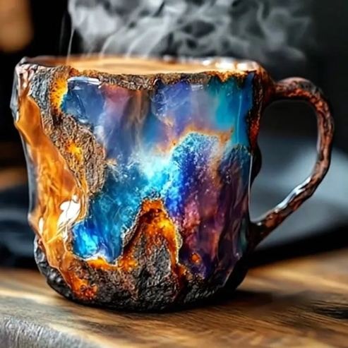 CrystalBrew Kaffeetassen | Elegante mineralische Kristalltassen für ein einzigartiges Kaffee-Erlebnis