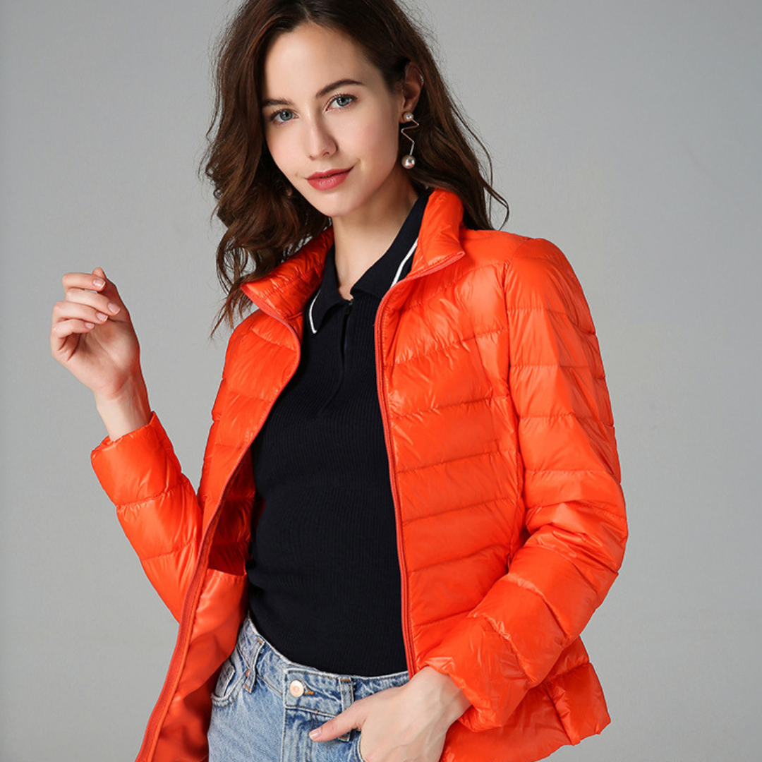 Ultraleichte Daunenjacke AeroWarm – Wasserdicht, Warm und Faltbar