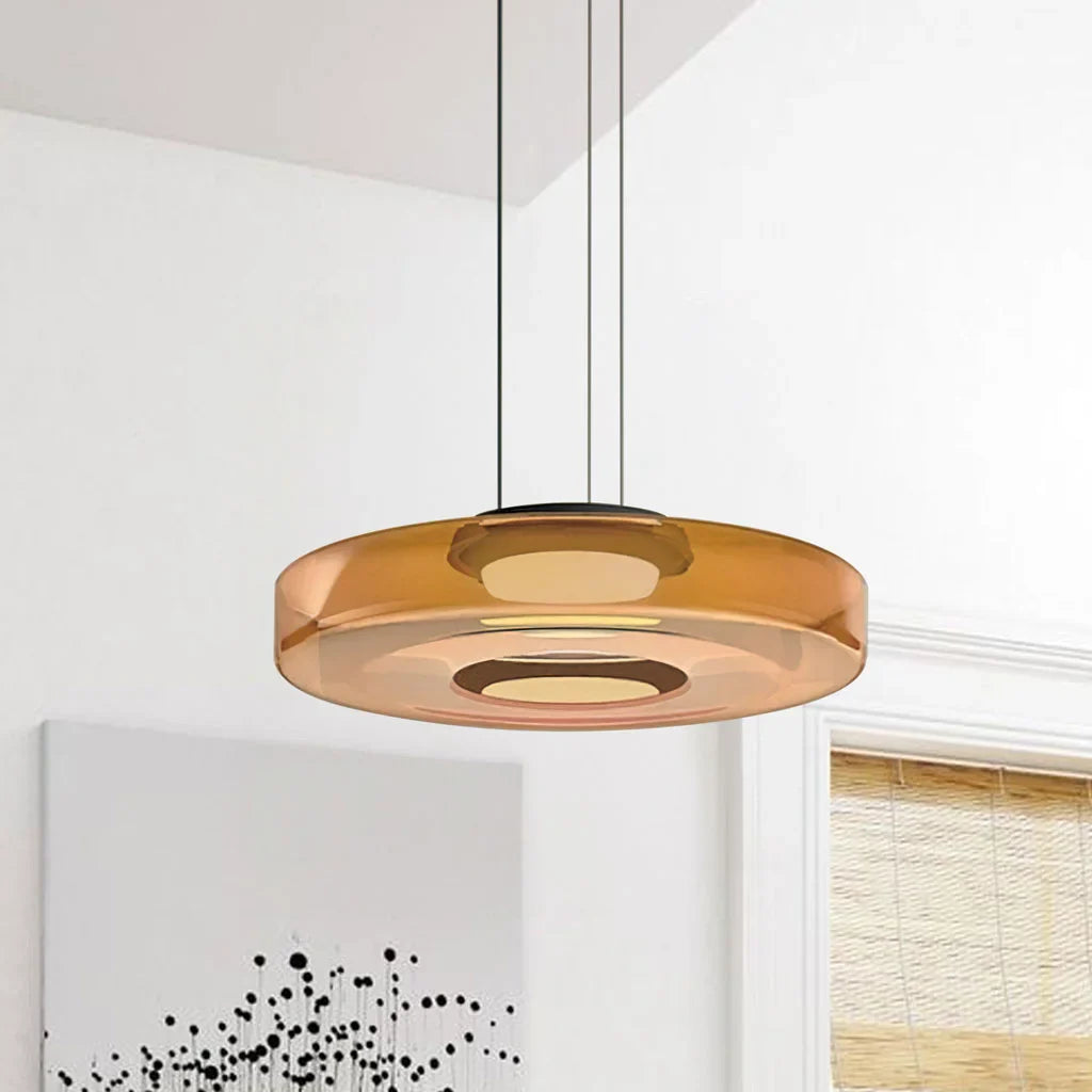 Jonas Kreative Glas Pendelleuchte