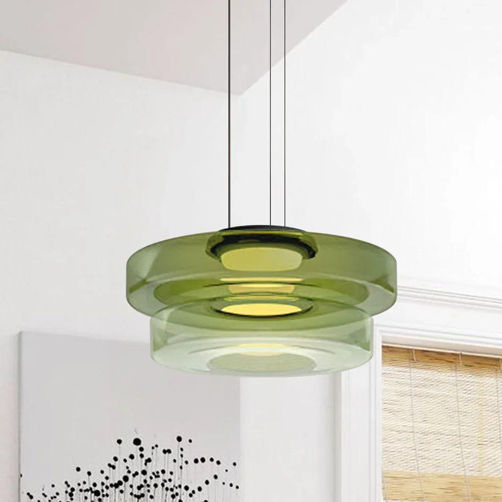Jonas Kreative Glas Pendelleuchte