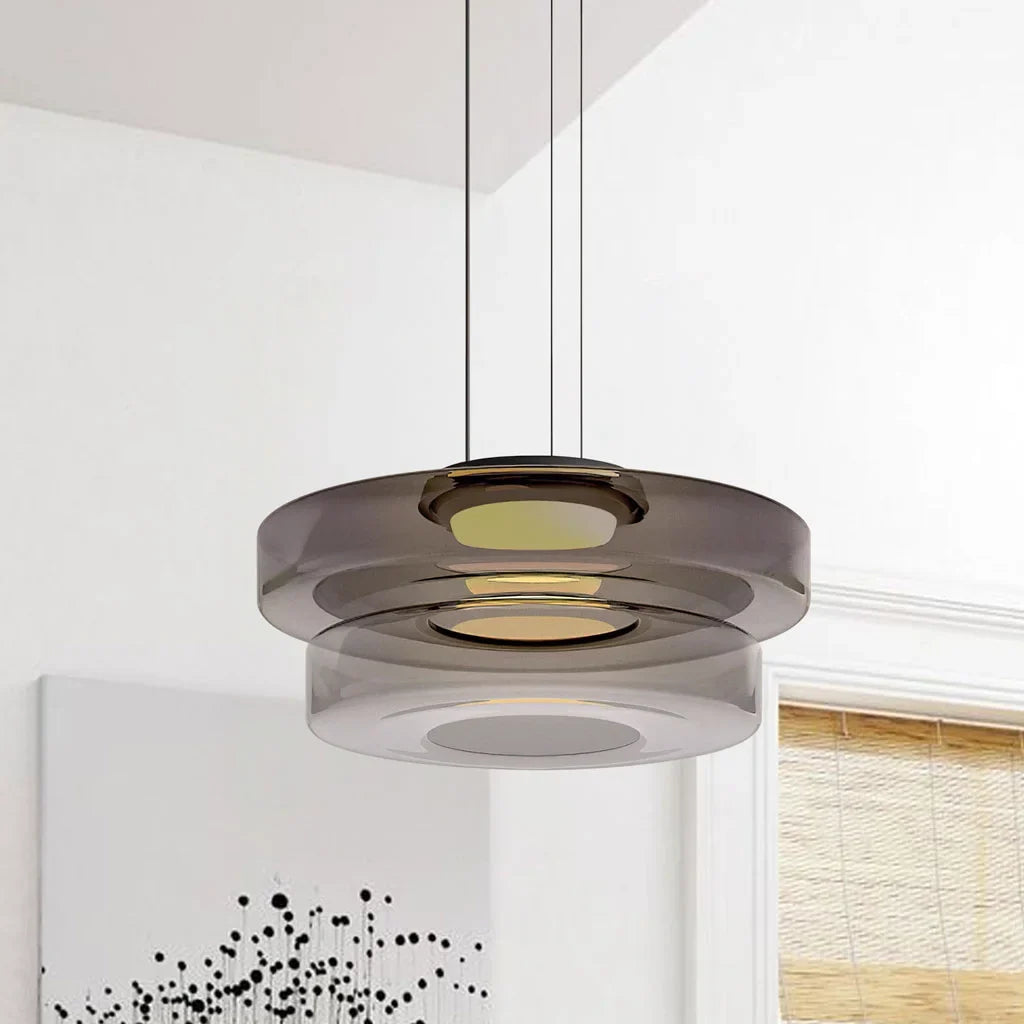 Jonas Kreative Glas Pendelleuchte