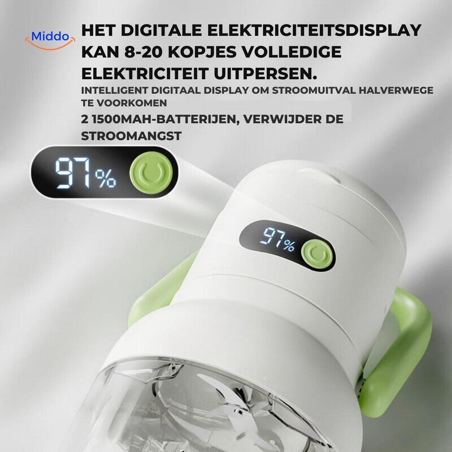 SaftGenie Kabelloser Mixer | Tragbare Saftpresse für frische, gesunde Säfte