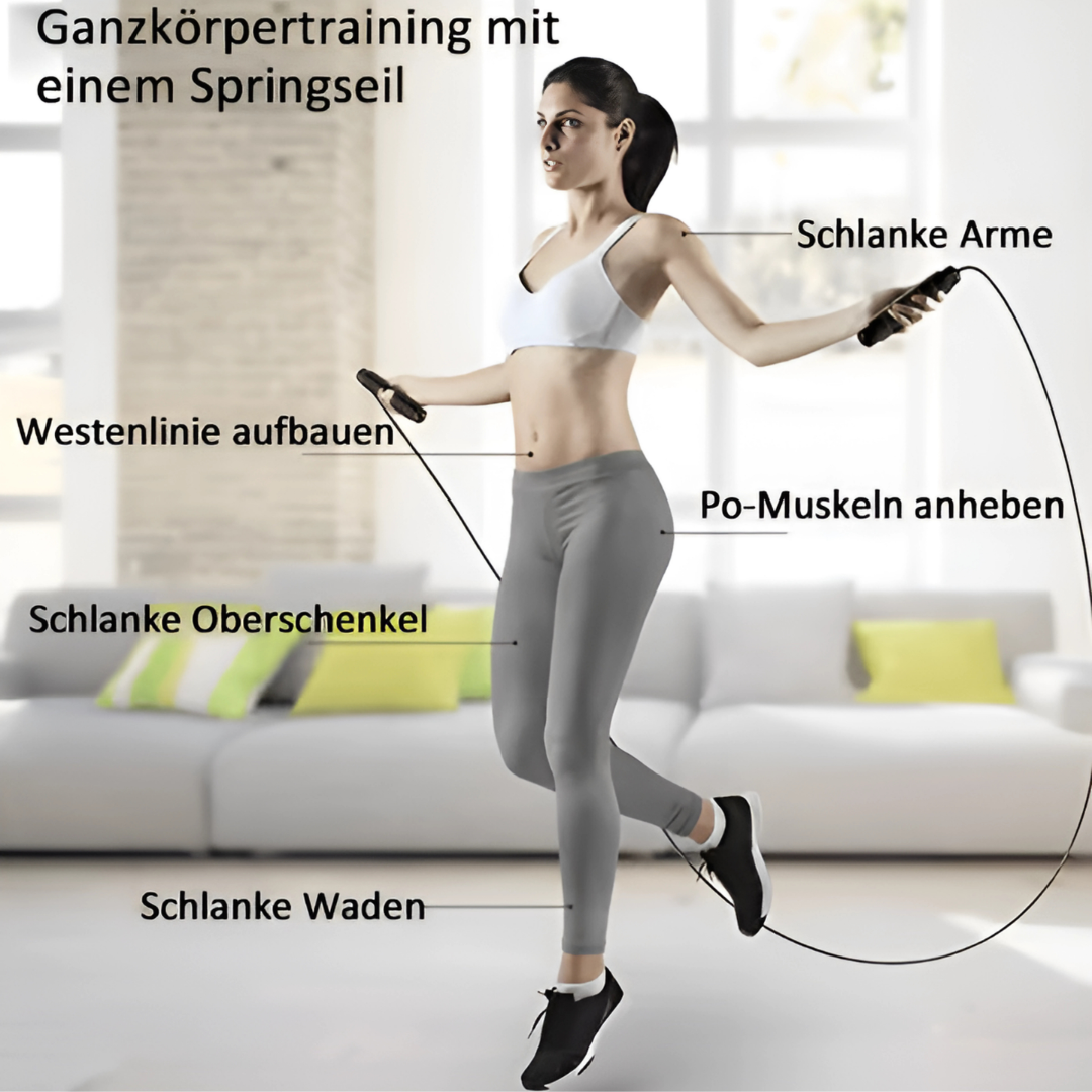 FitCount Smart Drahtloses Springseil | Fitness, vereinfacht