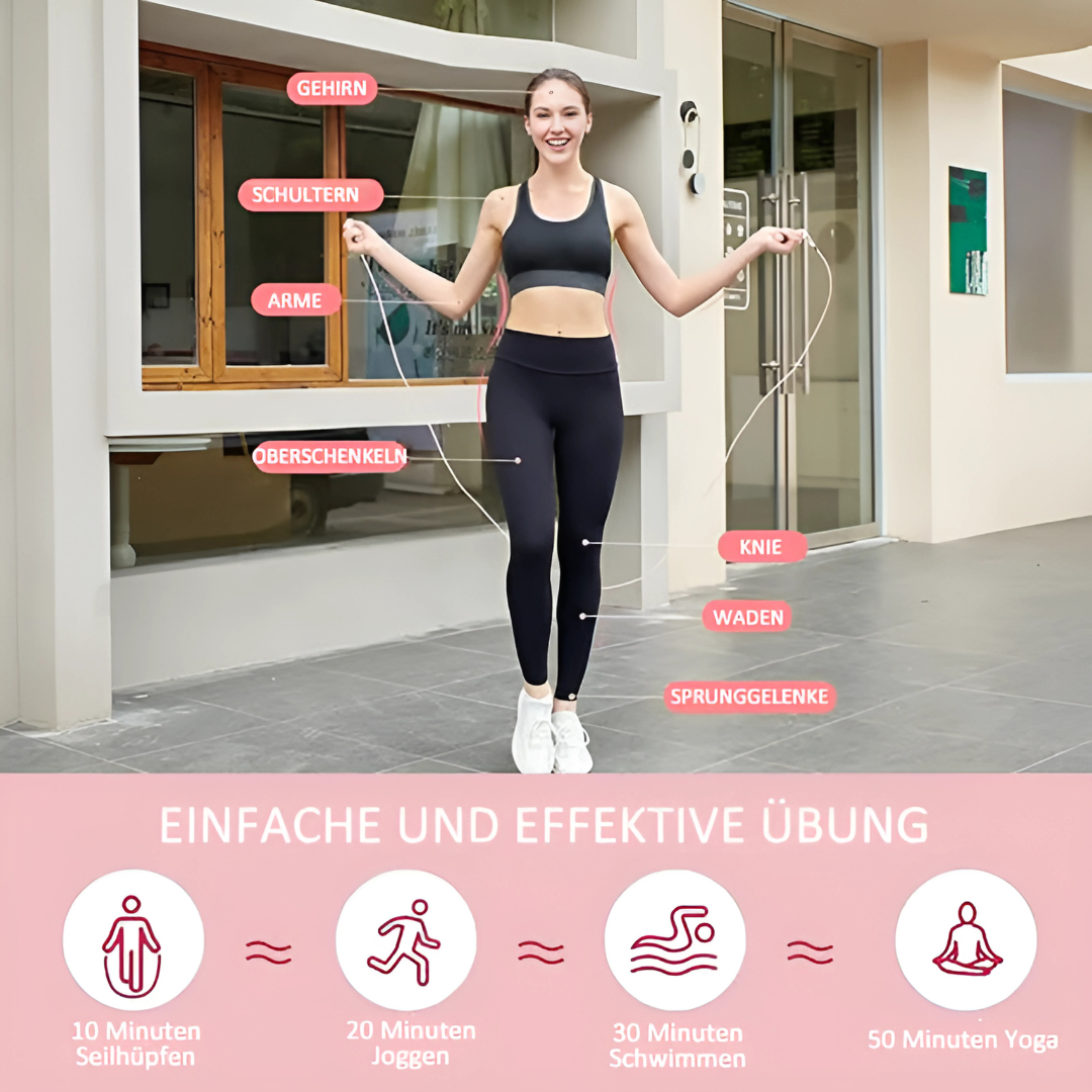 FitCount Smart Drahtloses Springseil | Fitness, vereinfacht