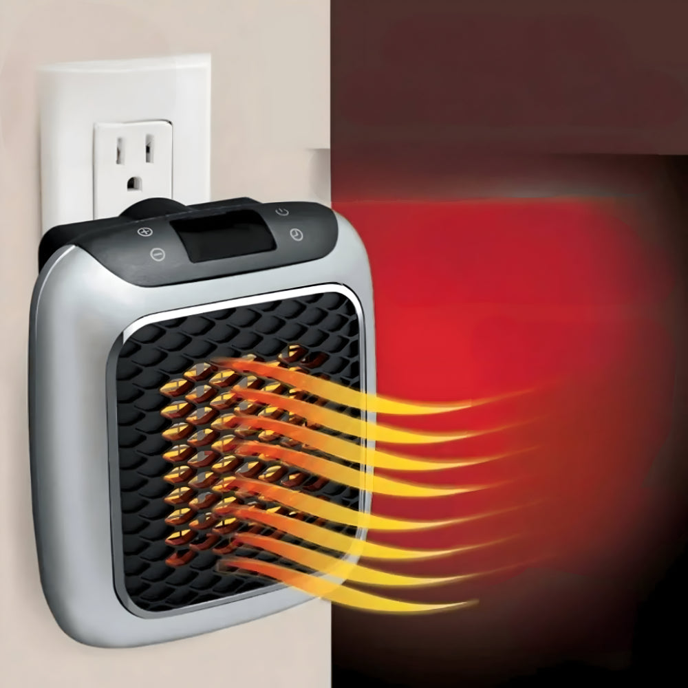 WarmiWall Keramische Wandheizung – Energieeffizienter Mini-Heizkörper mit Thermostat