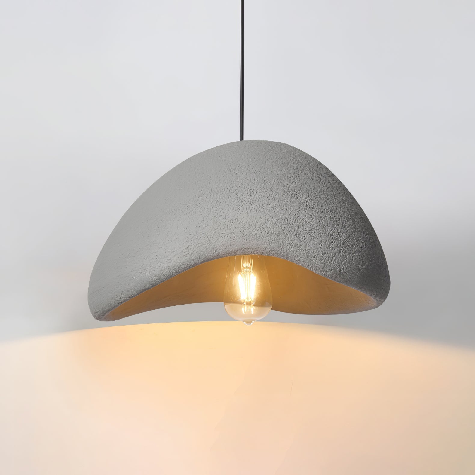 Wabi-Sabi Cocoon Pendelleuchte, Stil A