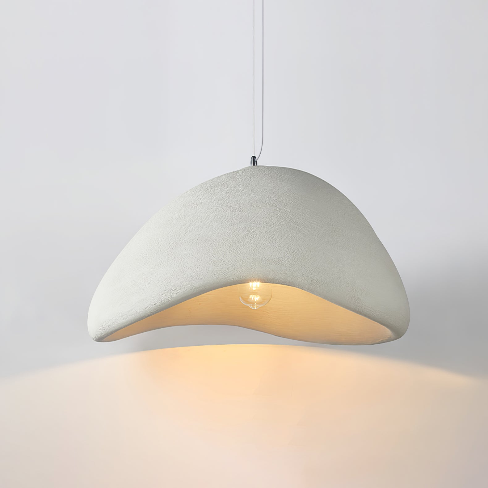 Wabi-Sabi Cocoon Pendelleuchte, Stil A