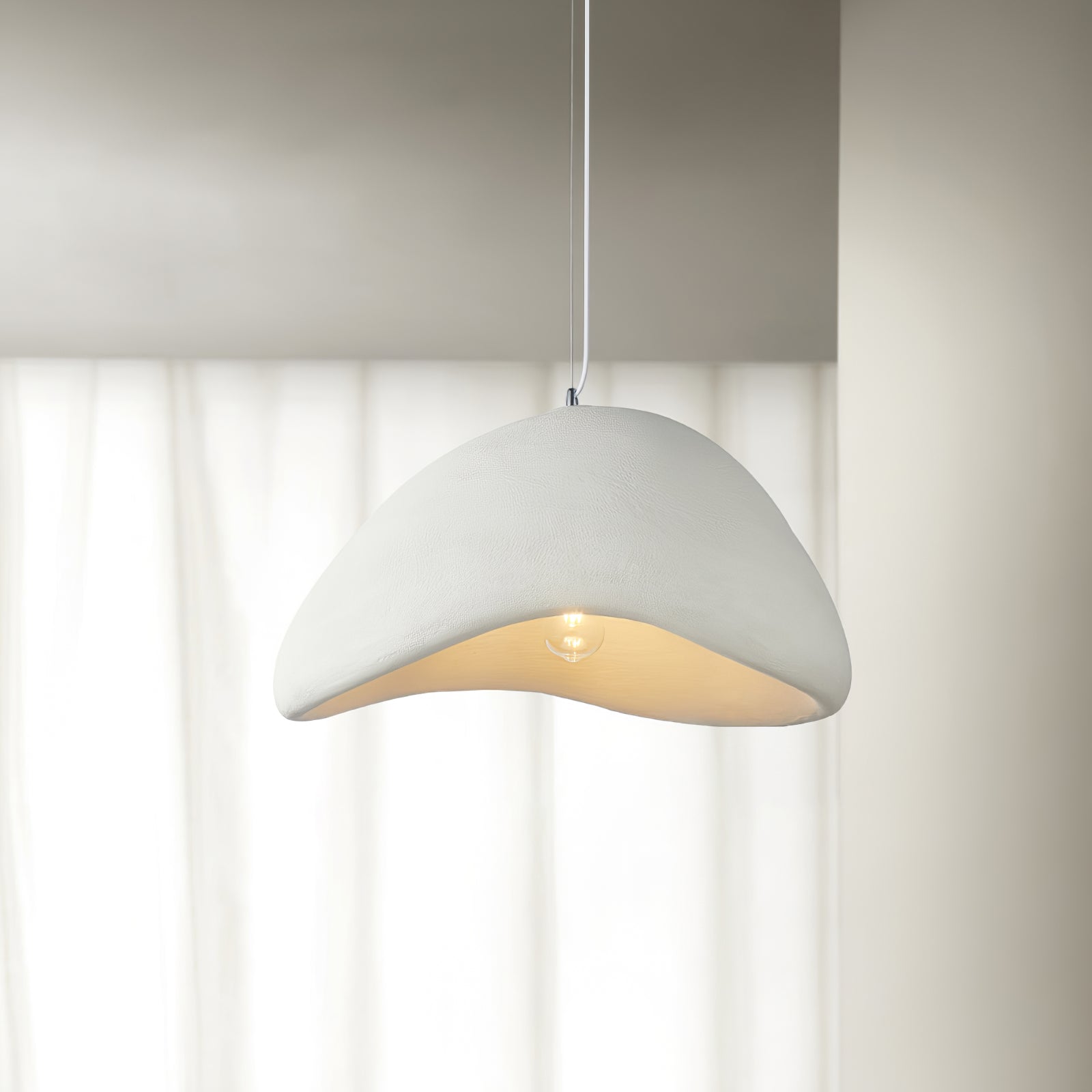Wabi-Sabi Cocoon Pendelleuchte, Stil A