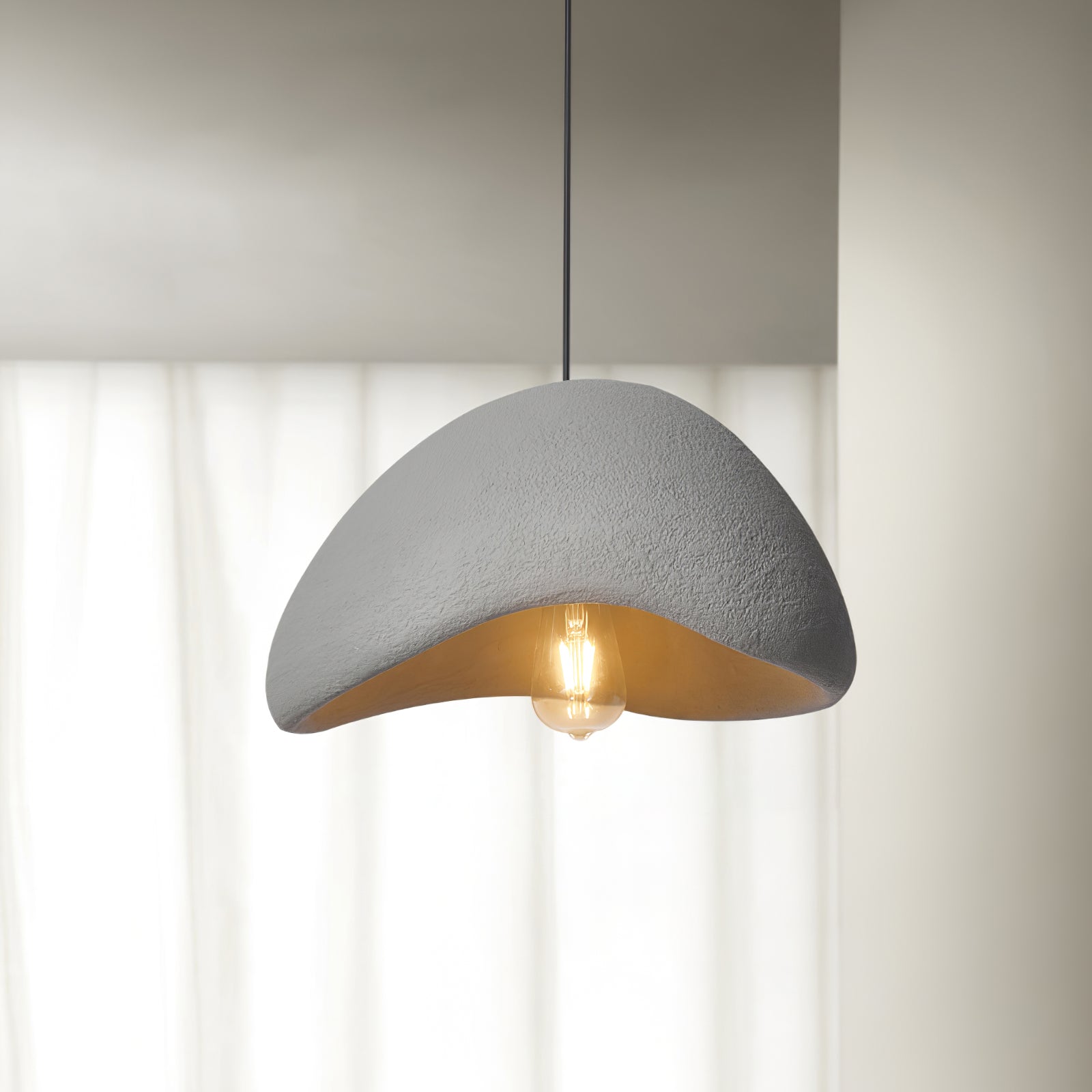 Wabi-Sabi Cocoon Pendelleuchte, Stil A