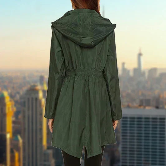 Damen Regenjacke – Stilvolle Wasserdichte Jacke für Regenwetter