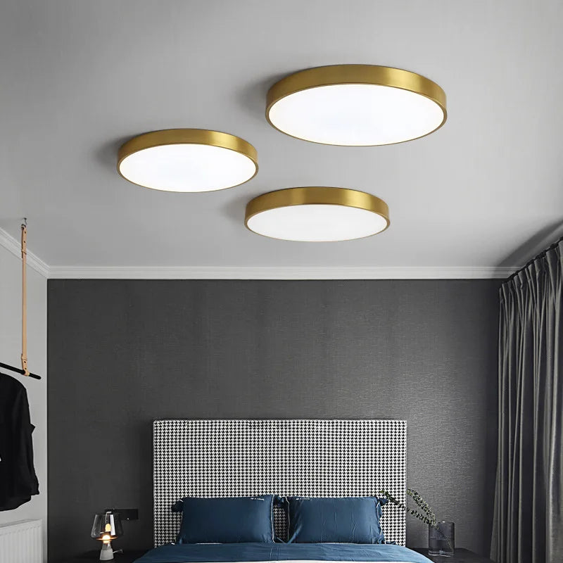 Moderne Minimalistische Runde LED Deckenleuchte 1-Licht