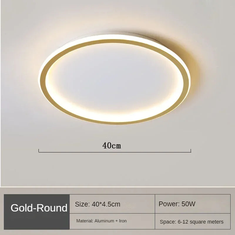 Skandinavische LED Deckenleuchte – Modern, dimmbar & stilvoll für Wohnzimmer, Esszimmer & Flur