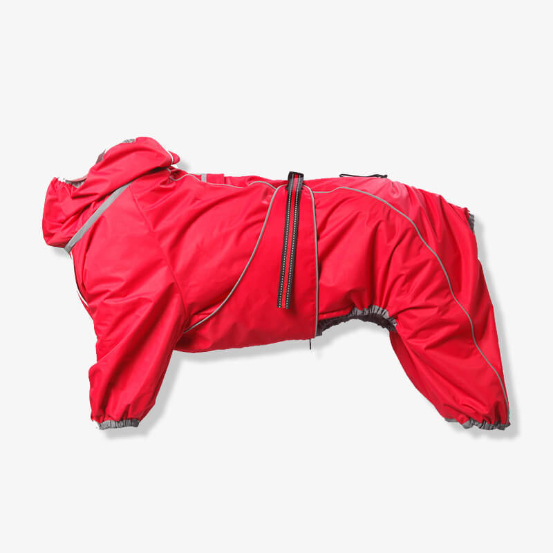 Wasserdichte Hunde-Regenjacke – Verstellbare Outdoor-Jacke für Hunde