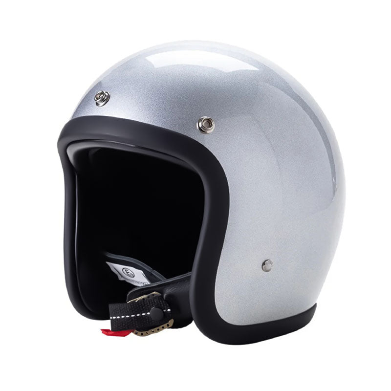 Retro-Motorradhelm mit Low-Profile und DOT- und ECE-Zertifizierung für sicheres Fahren