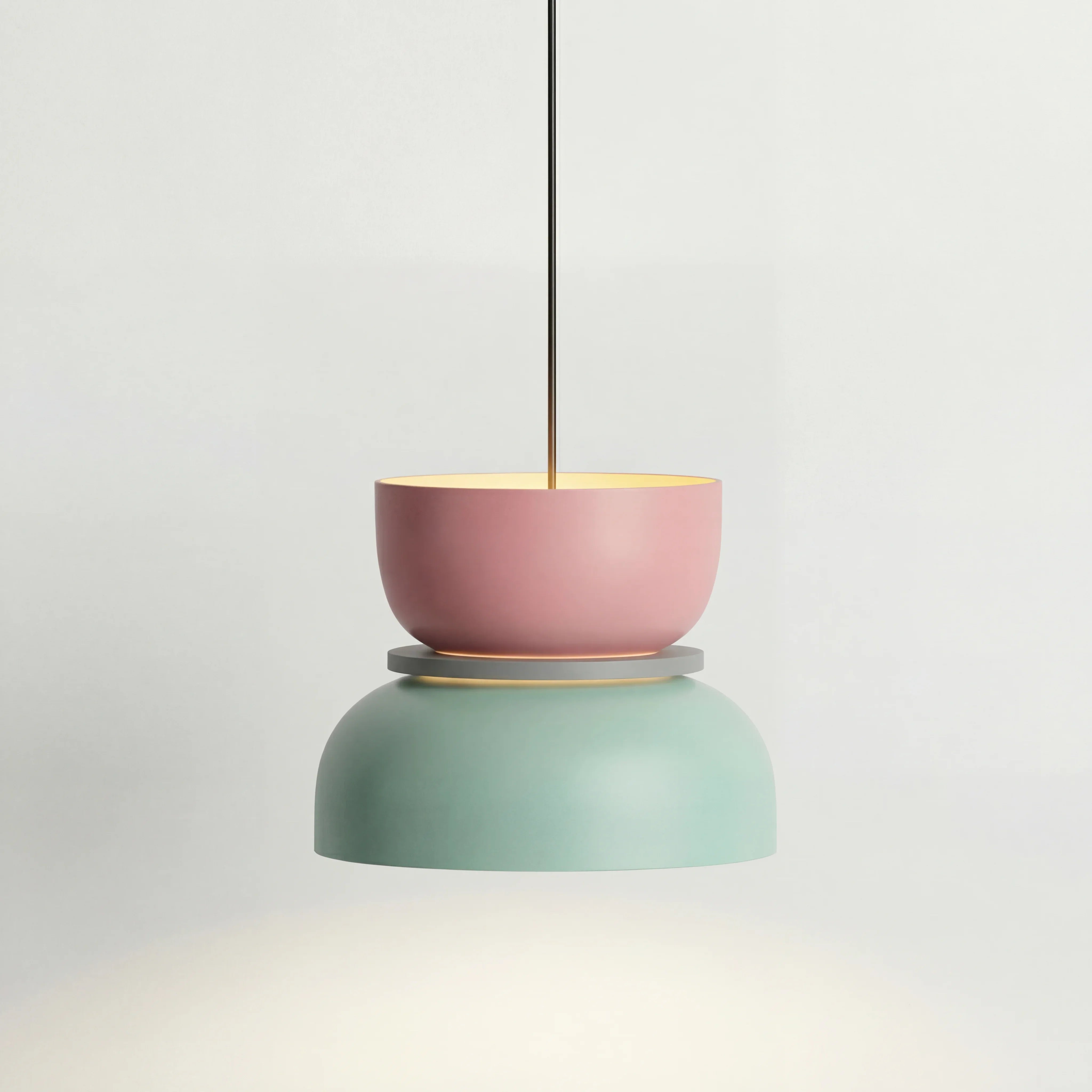 Lucie Farbblock Nordische Pendelleuchte