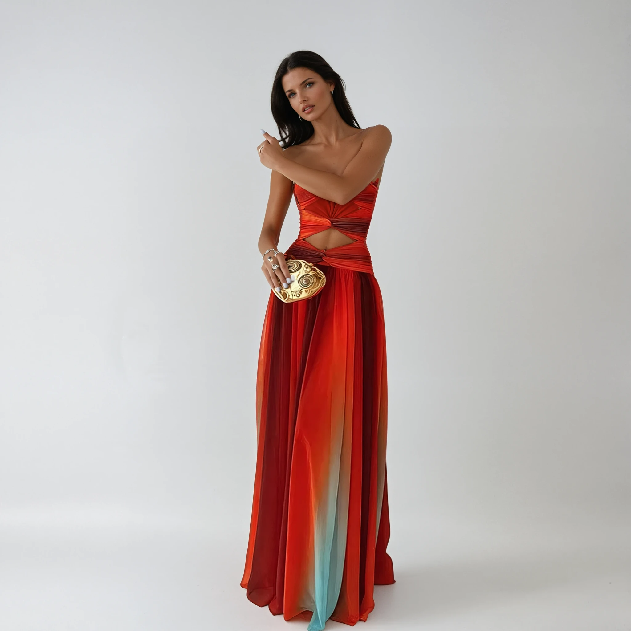 LuxeCharm Prom-Maxikleid | Elegantes Abendkleid für unvergessliche Anlässe