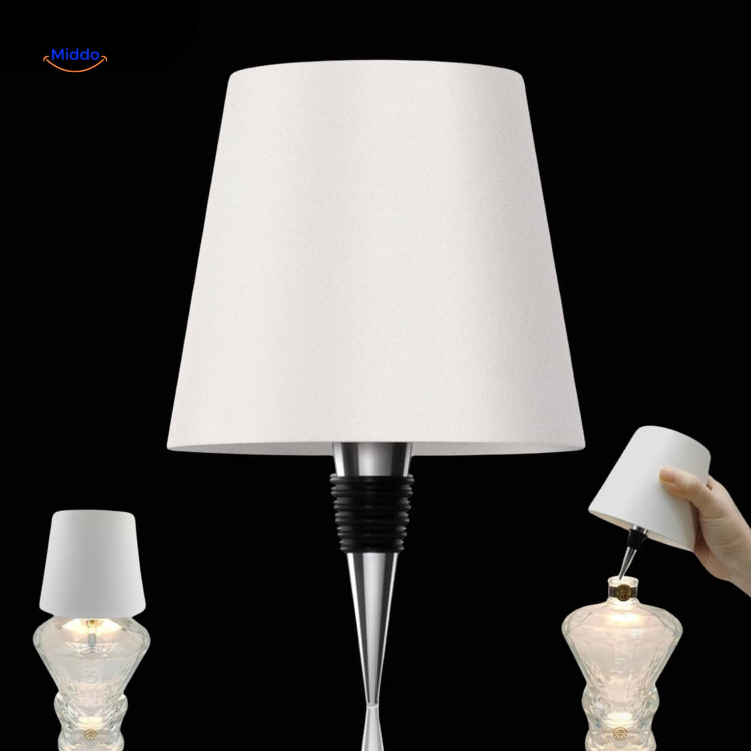 LumaGlow Flaschenlampe | Verwandle jede Flasche in ein faszinierendes Lichtspiel!