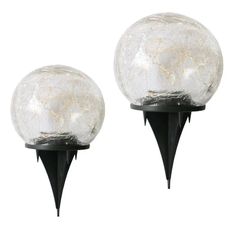 LuminaraBeam | Solarbetriebene Gartenkugel-Lampe im eleganten Design
