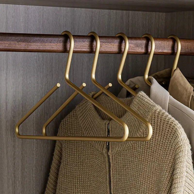 Luxe Anzug-Matte Kleiderbügelset 4 plus 1