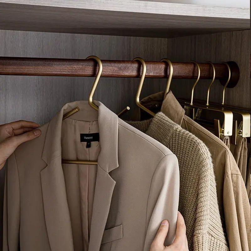 Luxe Anzug-Matte Kleiderbügelset 4 plus 1