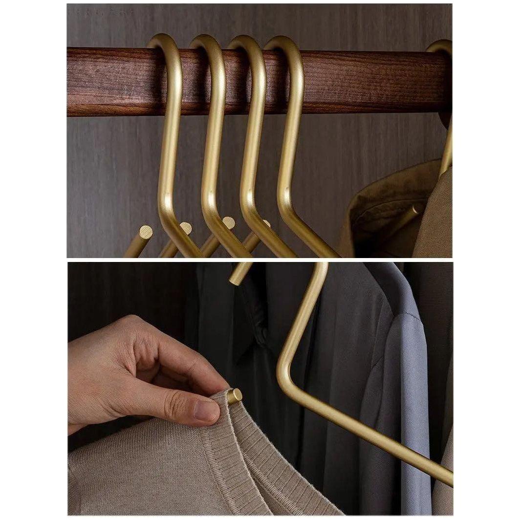 Luxe Anzug-Matte Kleiderbügelset 4 plus 1