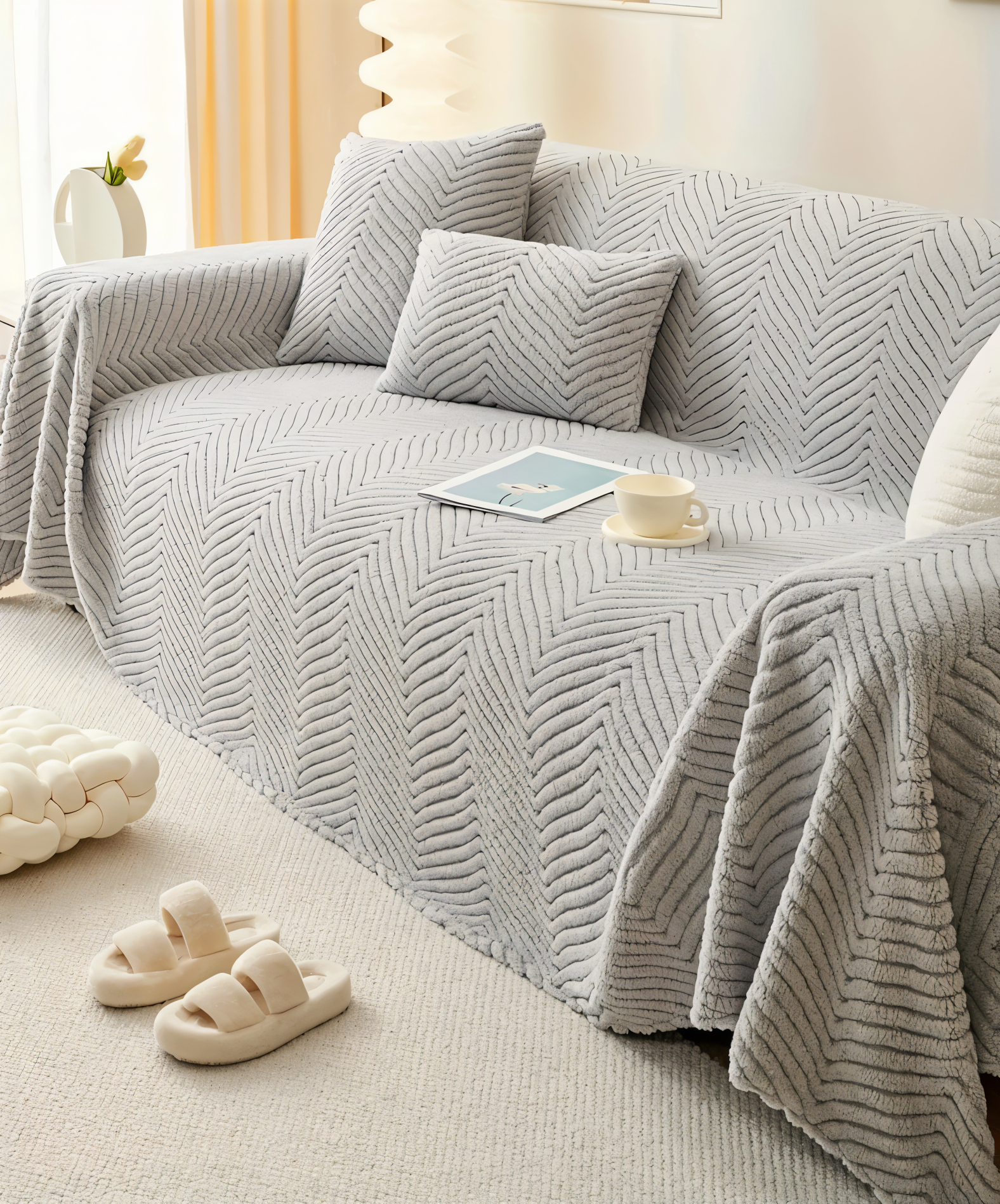 Antirutsch Sofaüberzug Für Haustiere Mit Schutz Und Stil