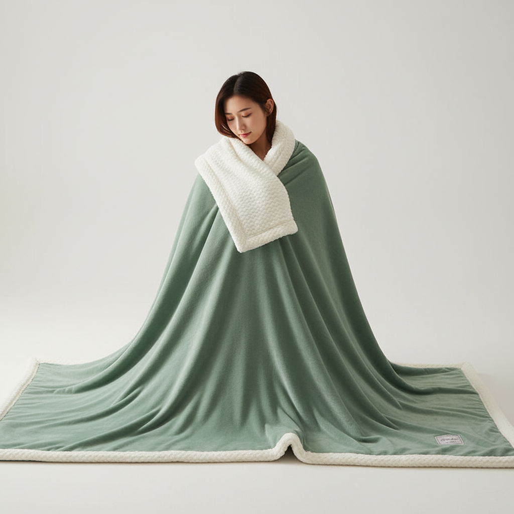 CozyLuxe Fleece-Decken – Weiche Winterdecke aus hochwertigem Polyester für Wärme und Komfort