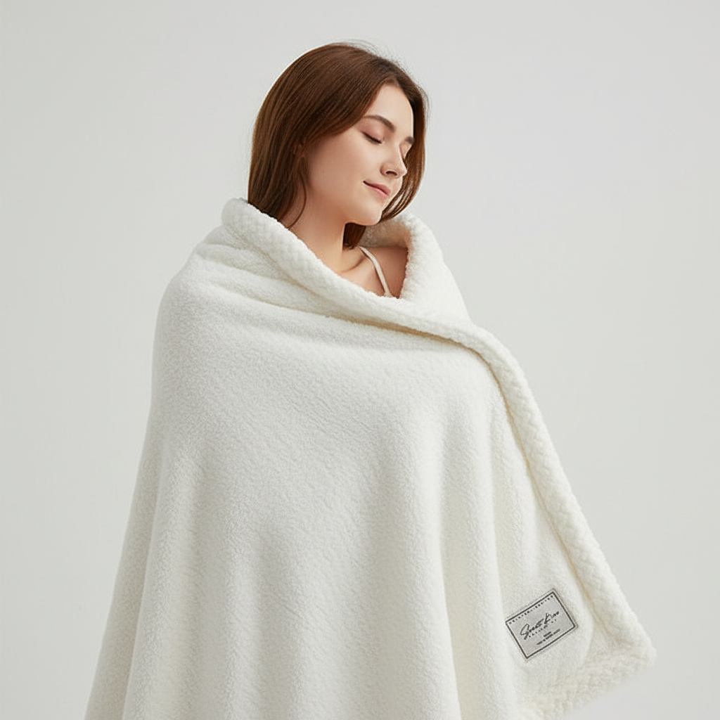 CozyLuxe Fleece-Decken – Weiche Winterdecke aus hochwertigem Polyester für Wärme und Komfort