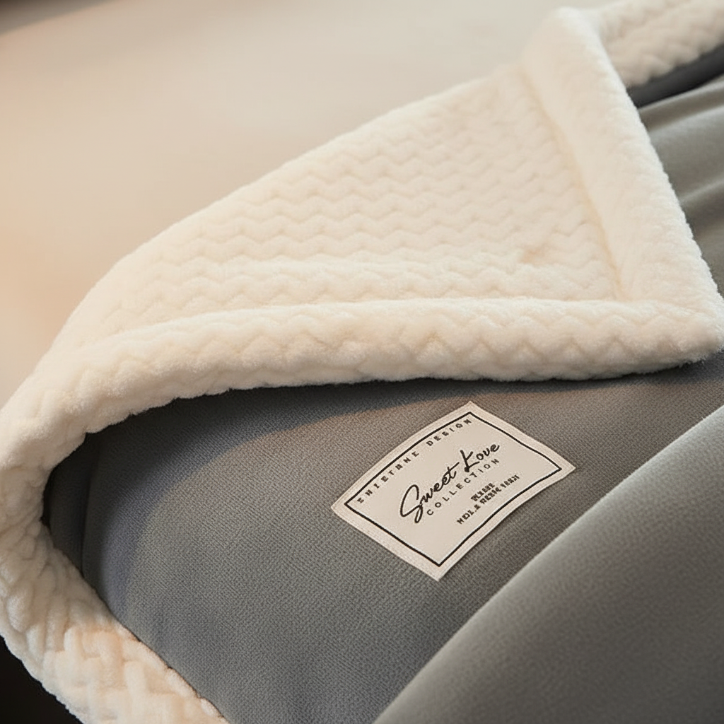 CozyLuxe Fleece-Decken – Weiche Winterdecke aus hochwertigem Polyester für Wärme und Komfort