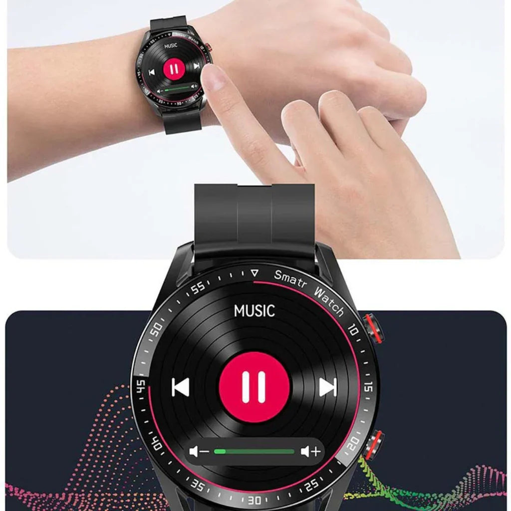 SwissMotion - Multifunktionale Smartwatch mit langer Batterielaufzeit
