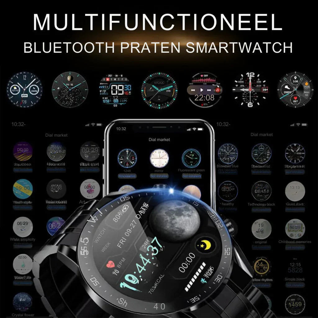 SwissMotion - Multifunktionale Smartwatch mit langer Batterielaufzeit