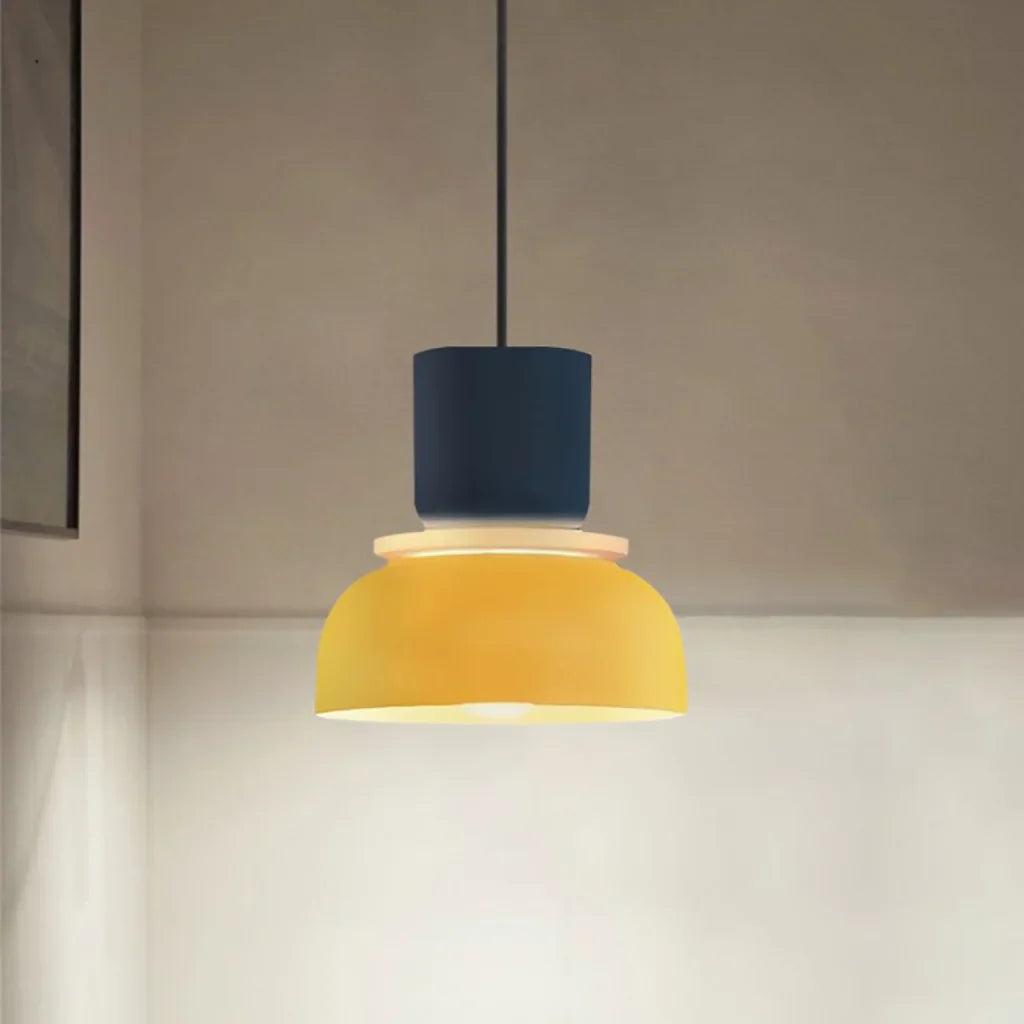 Lucie Farbblock Nordic Pendelleuchte