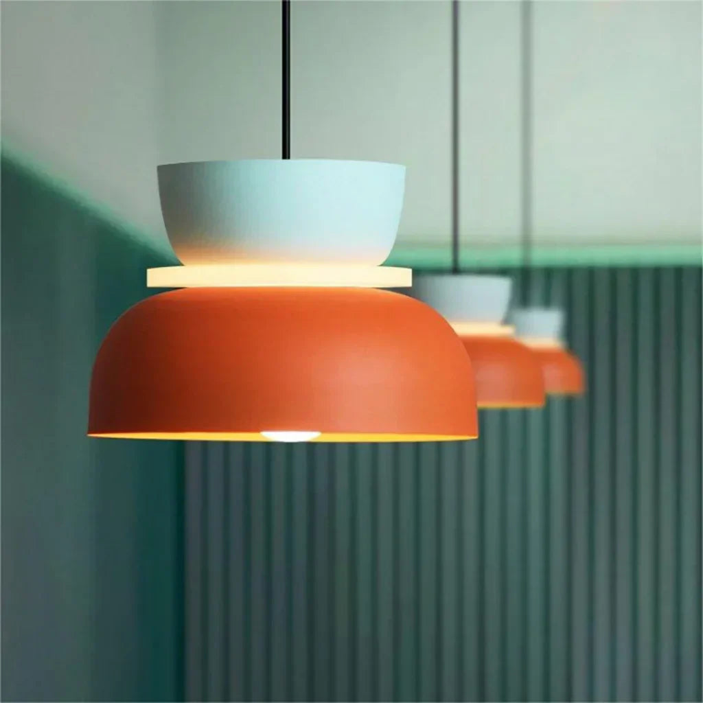 Lucie Colour Block Skandinavische Pendelleuchte