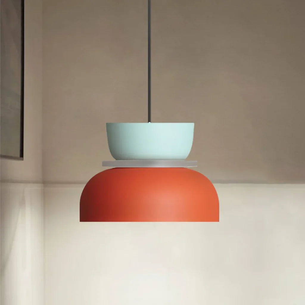 Lucie Farbblock Nordische Pendelleuchte