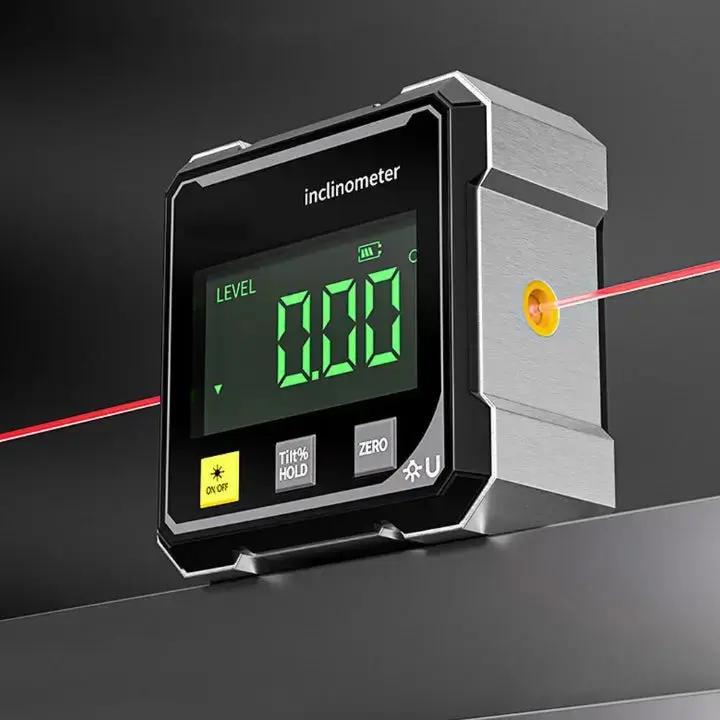 Präzisionswinkelmesser HoekPro – Magnetische digitale Wasserwaage