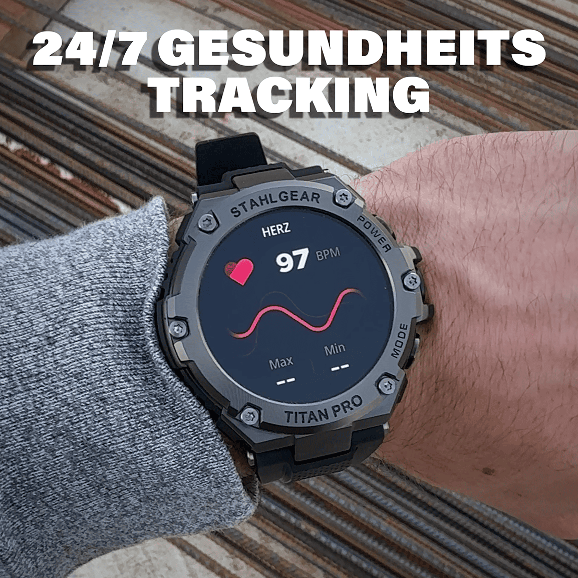 ArmorWatch | Robuste Smartwatch