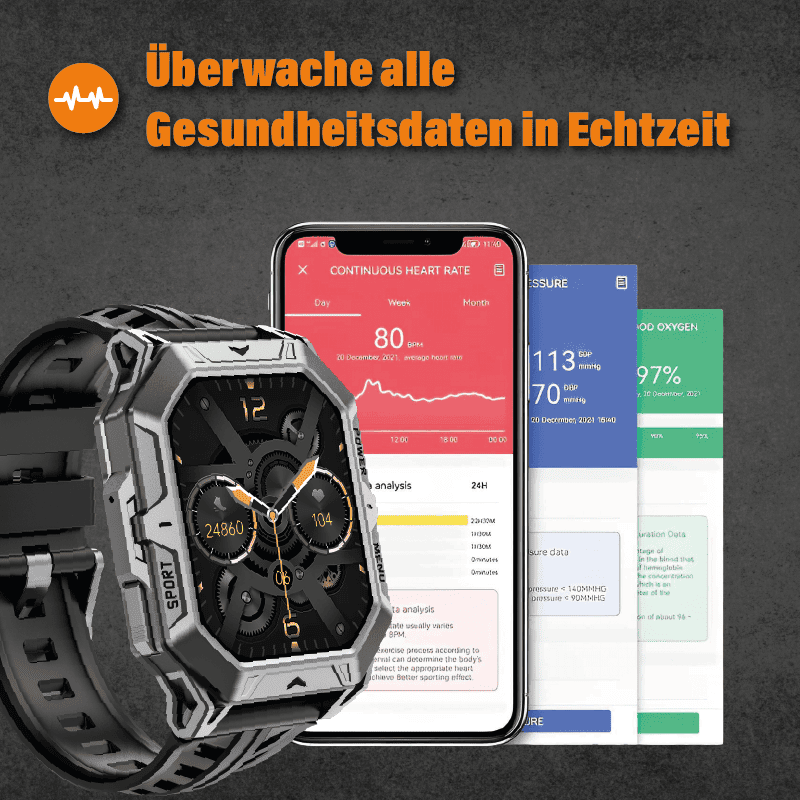 SmartFusion 2-in-1 Smartwatch | Innovation am Handgelenk