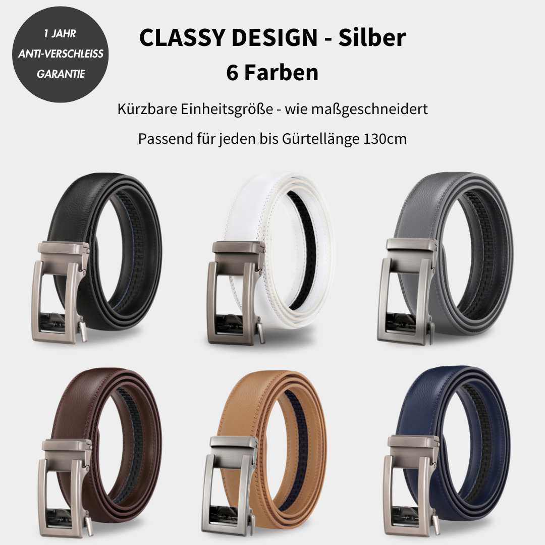 EliteFit Automatische Schnalle Herrenriemen | Präzision, Stil & Komfort