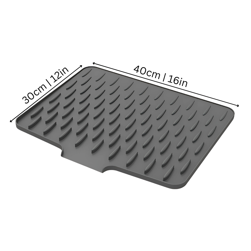FlexiDry Silikon-Trockmatte – Hitzebeständig, Rutschfest & Platzsparendes Design