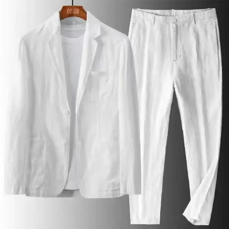 Linen Herrenanzug Classico – Zeitlose Eleganz für Hochzeiten und Veranstaltungen