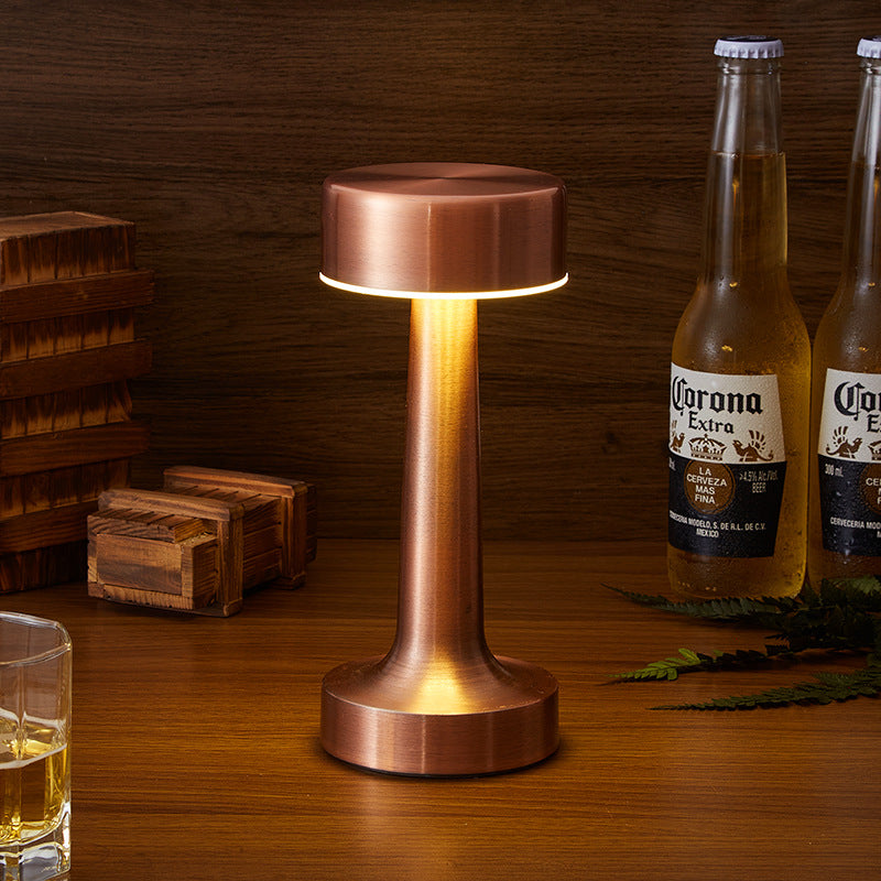 Elegante Tischlampe LED – Kabellos, Dimmbar & Wiederaufladbar