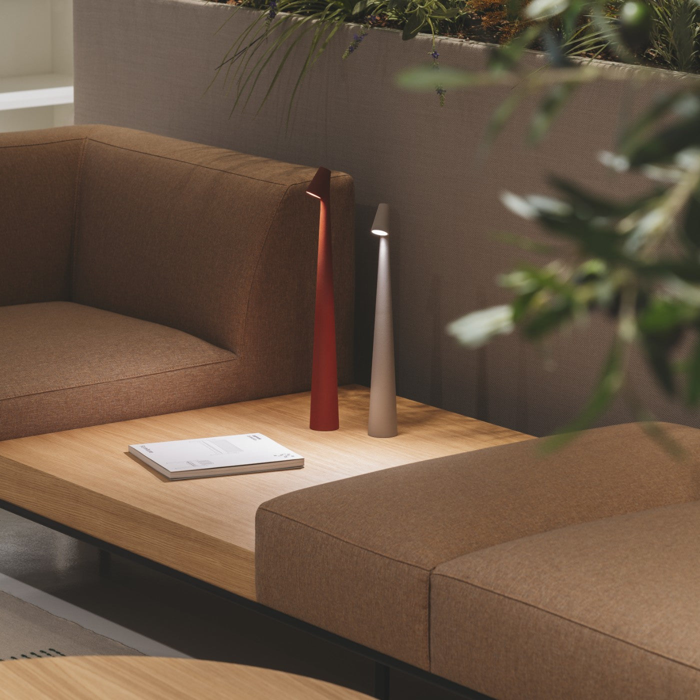 Minimalistische Leuchte für modernes Wohndesign