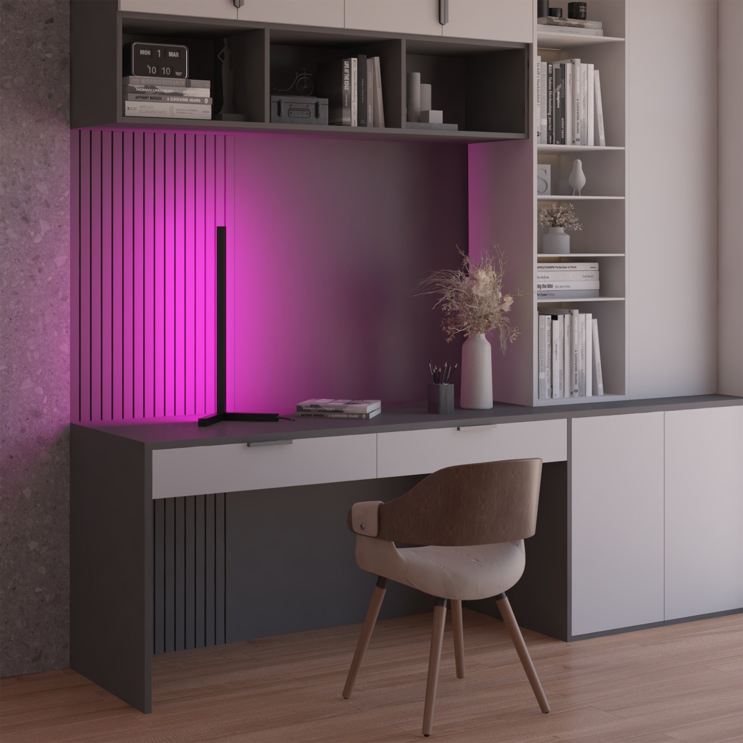 Minimalistische LED-Tischlampe