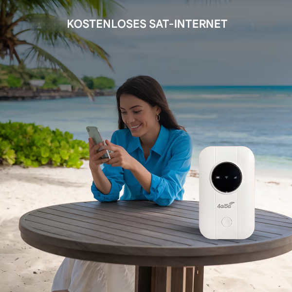Mobiler WLAN-Router 4G LTE Tragbarer Hotspot Für Unterwegs