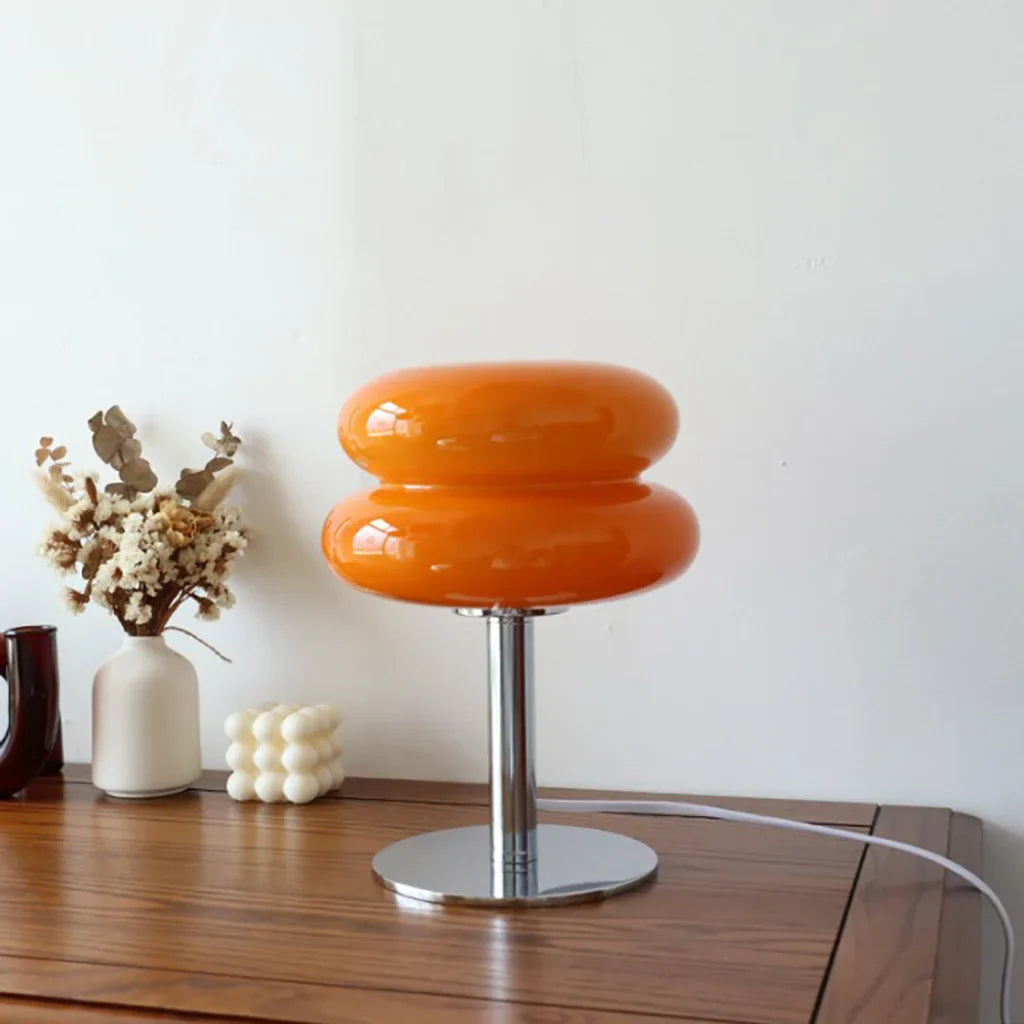 Finn Bauhaus Minimalistische Glas Tischlampe