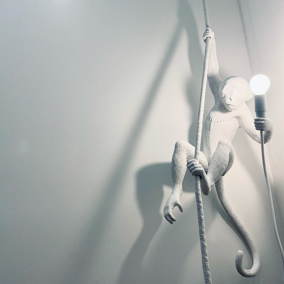 Frendorf | Affen Pendelleuchte | Skulpturales Design Objekt